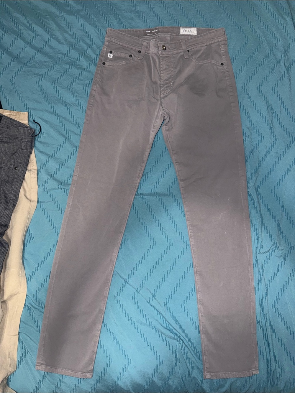 Men's Slim Fit Gray Jeans